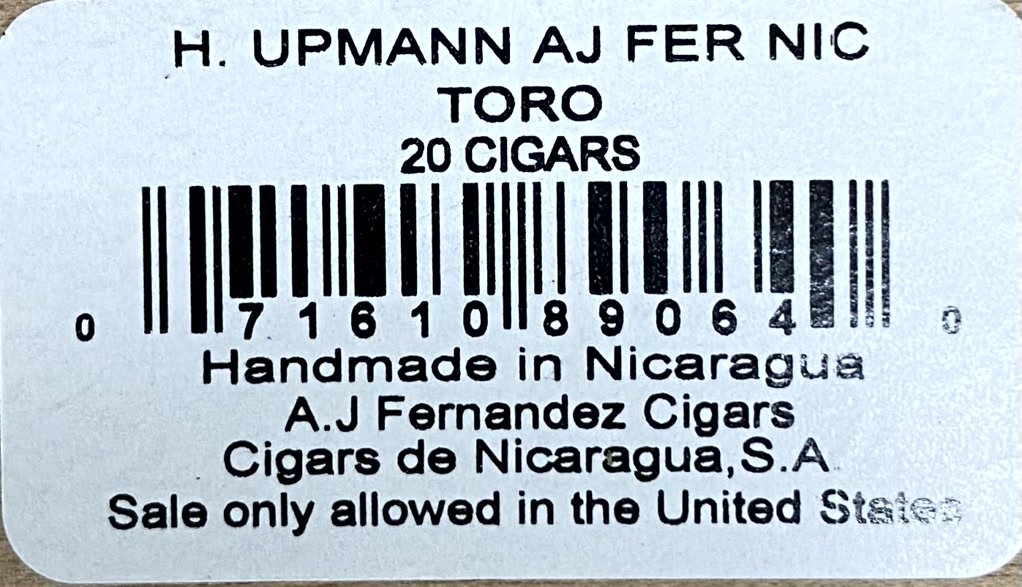 H. Upman AJ Fernandez Toro - Image 2