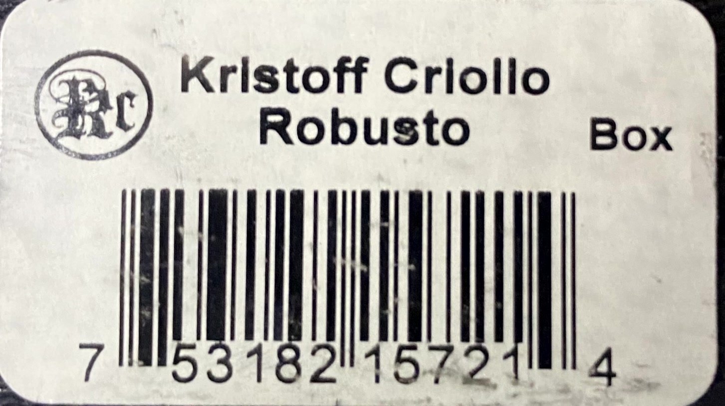 Kristoff Criollo Robusto - Image 2