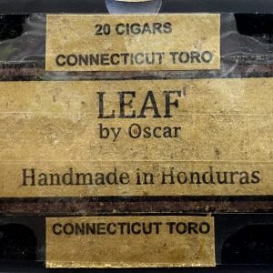 Leaf by Oscar Honduras Connecticut Toro