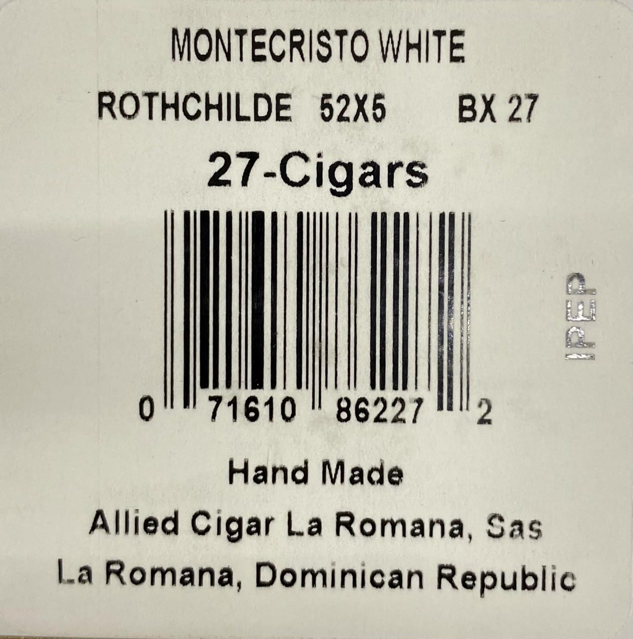 Montecristo White Series Rothchilde - Image 2