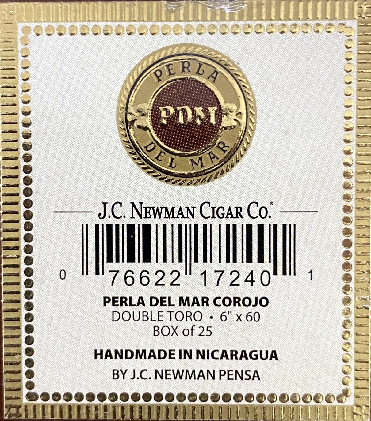 J.C. Newman Cigar Co. Perla Del Mar Corojo - Image 2