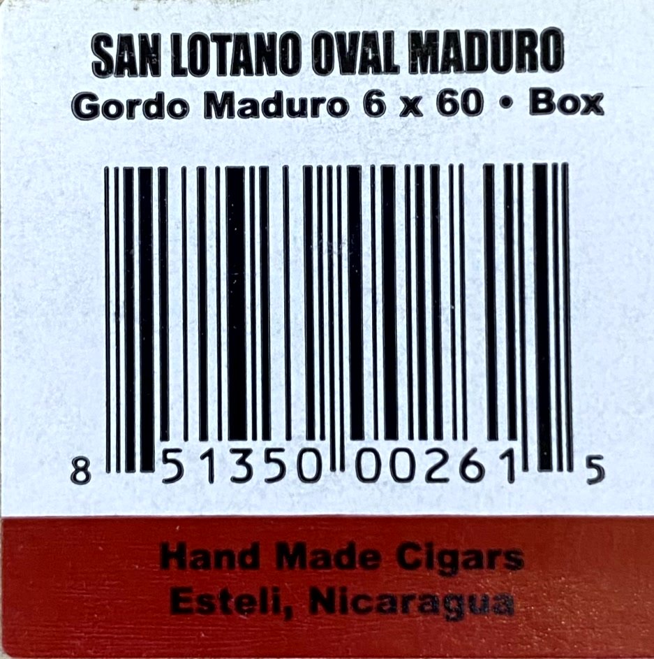 San Lotano Oval Maduro - Image 2