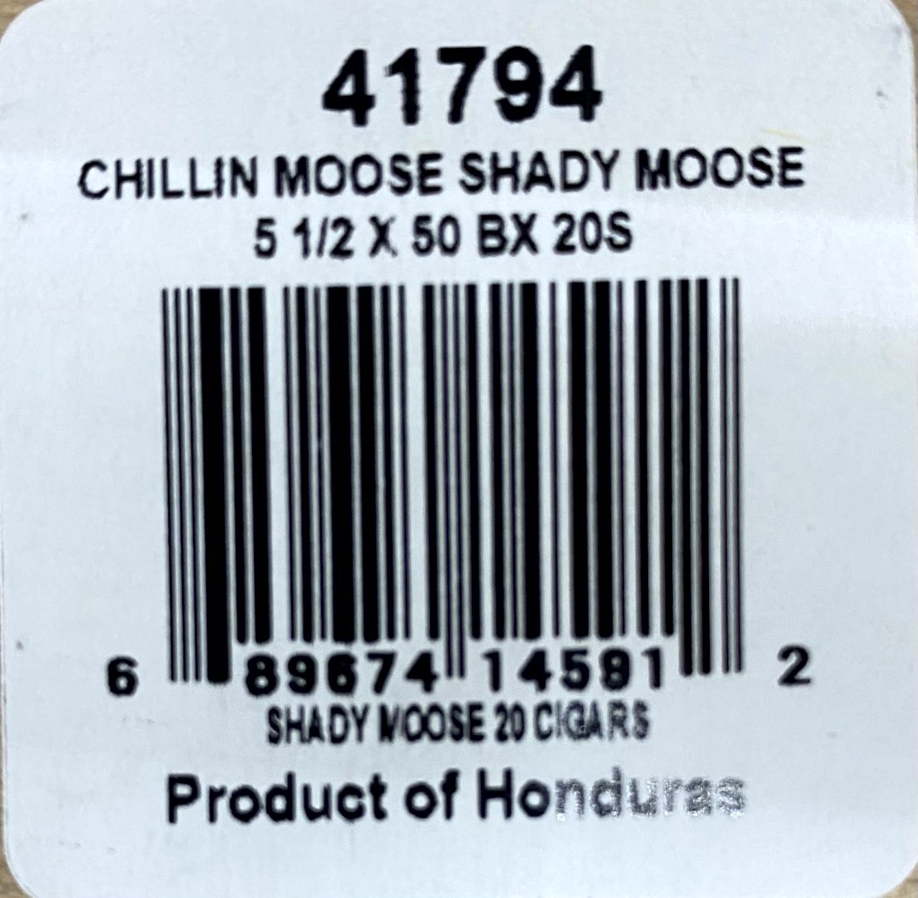 Chillin Moose Shady Moose Robusto - Image 2