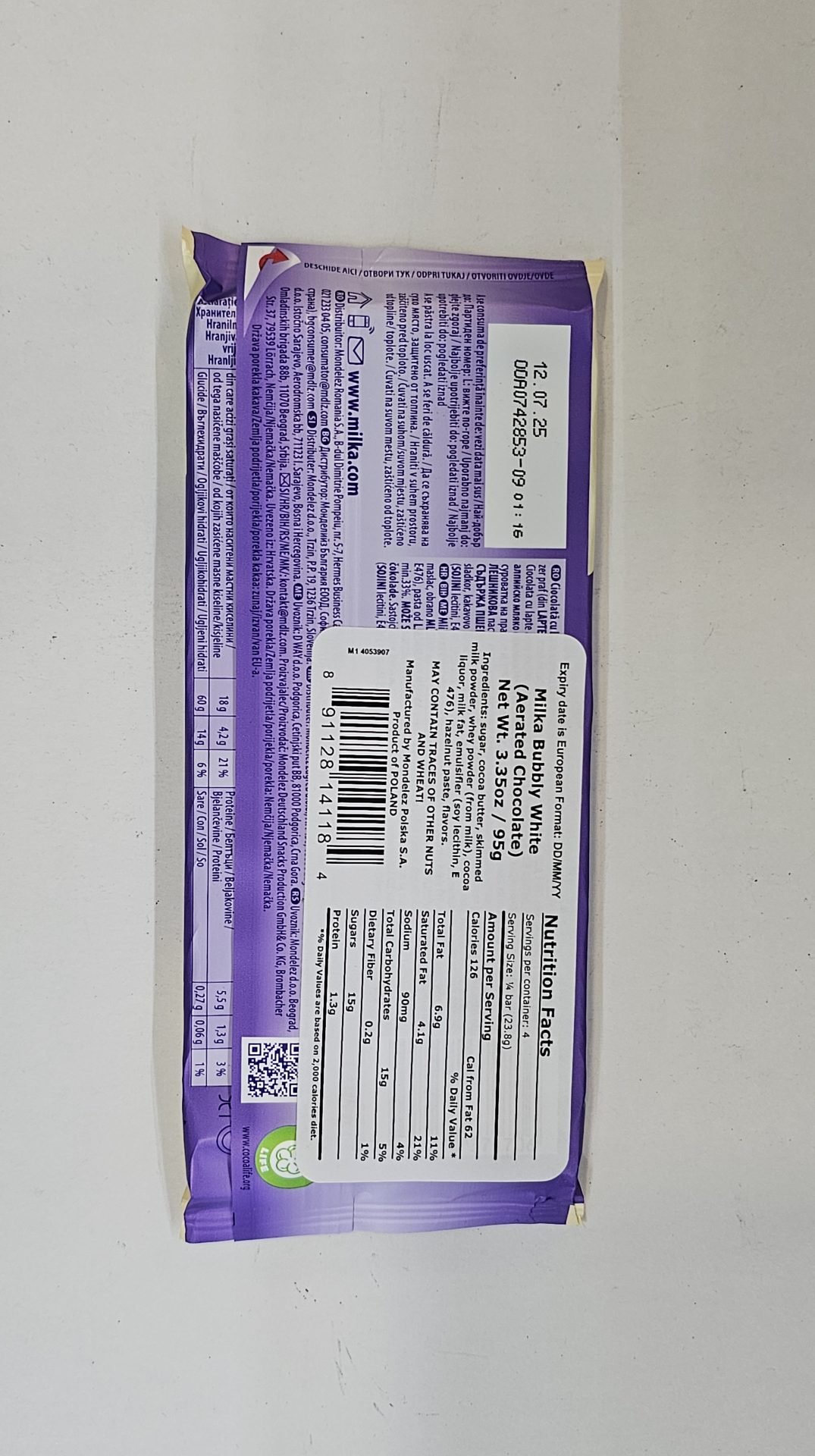 Milka Bubbly White - Image 3