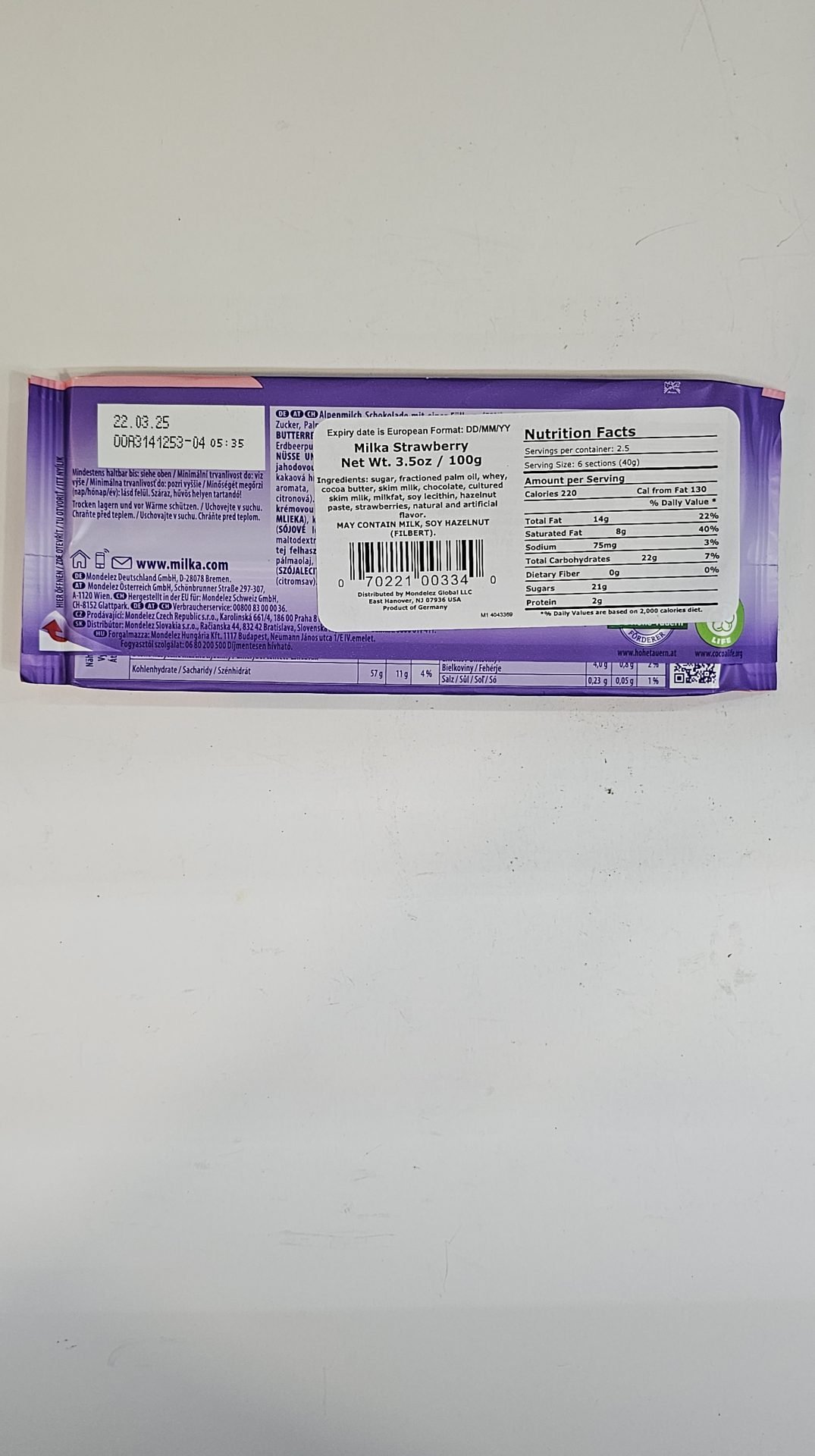 Milka Erdbeer Strawberry - Image 3