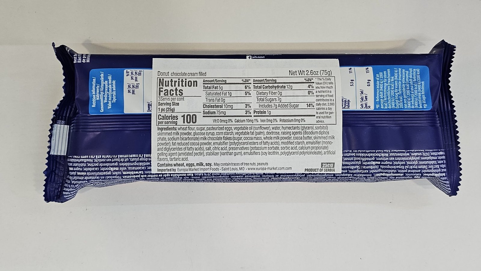 Crvenka Jaffa Choco Dream Donuts 3x 75g - Image 3