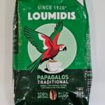 Loumidis Papagalos Traditional Greek Type Ground Coffee 454g