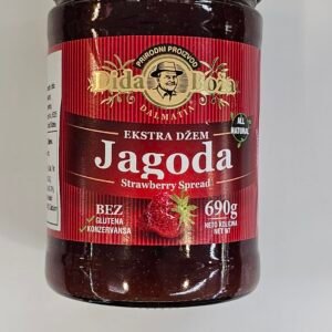 Dida Boza Ekstra Dzem Jagoda Strawberry Spread 690g
