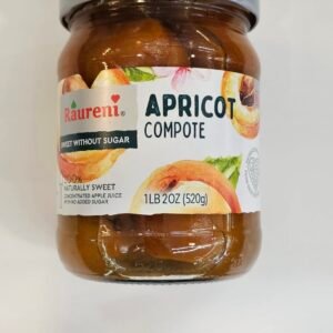 Raureni Apricot Compote 100% Natural Sweet 520g