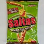 Saltas Pretzel Sticks With Cheese And Paprika Fill 40g
