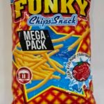 Funky Chips Snack With Ketchup Flavour Sticks 95g
