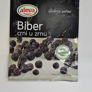 Aleva Biber Crni U Zrnu 20g