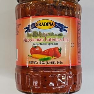 Gradina Macedonian Lutenica Hot Vegetable Spread 540g