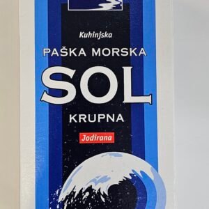 Solana Pag Paska Morska Sol Krupna Jodirana 1kg