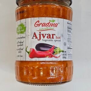 Gradina Ajvar Hot Vegetable Spread 550g