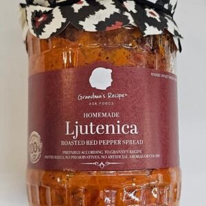 Grandma's Recipe Ljutenica Roasted Red Pepper Spread