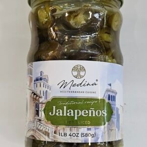 Medina Jalapenos Hot Sliced 580g