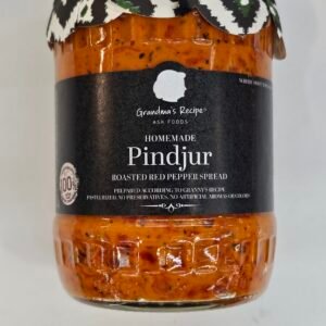 Grandma's Recipe Pindjur Roasted Red Pepper Spread