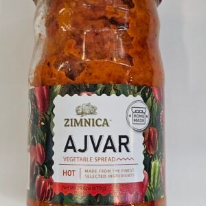 Zimnica Ajvar Hot Vegetable Spread 670g