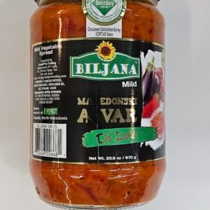 Biljana Mild Ajvar De Luxe 670g