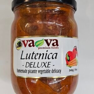Vava Premium Lutenica Deluxe Homemade Picante Vegetable Delicacy 540g