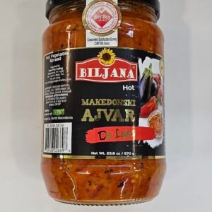 Biljana Hot Ajvar De Luxe 670g