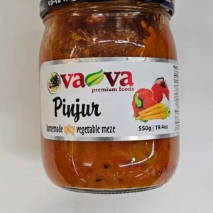 Vava Premium Pinjur Homemade Spicy Vegetable Meze 550g