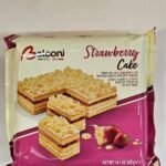 Balconi Strawberry Cake Topped With Chocolate Shaving 400g