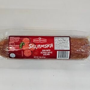 Podravka Srijemska Smoked Pork & Beef Salami 454g