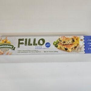 Fillo Thick Frozen Phyllo Sheets For Pot Pie & Tiropita Domasen 450g