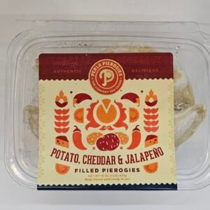 Perla Pierogies Potato Cheddar & Jalapeno Filled Pierogies 453g