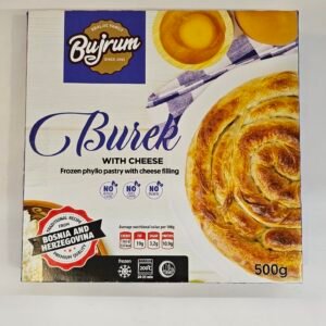 Bujrum Burek With Cheese Frozen Phyllo Pastry With Cheese Filling 500g