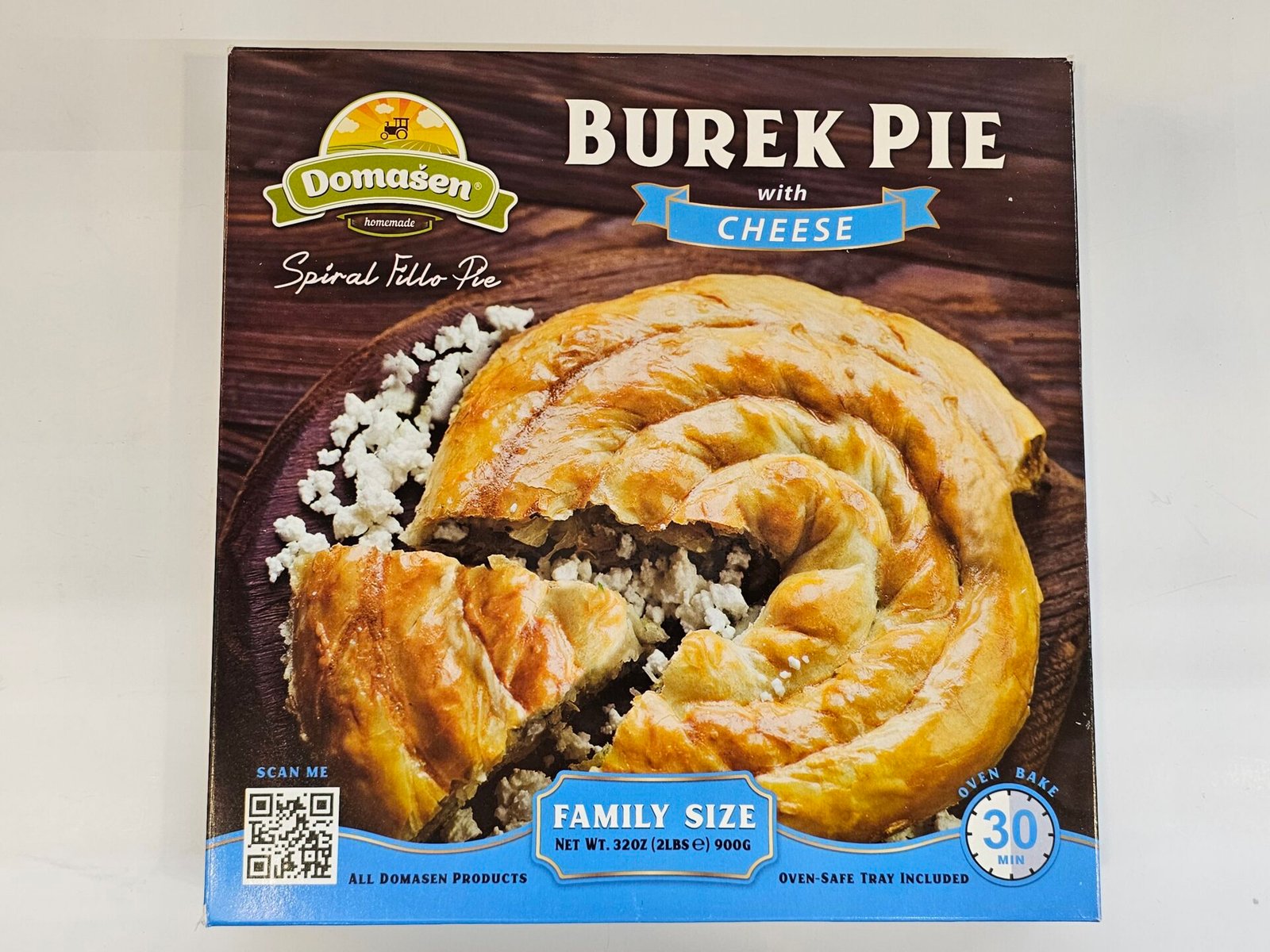 Domasen Burek Pie With Cheese Family Size 900g