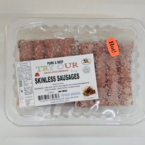 TOI HOT Cevapi Style European Skinless Sausages Pork & Beef 16pc