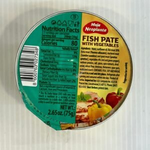 Moja Neoplanta Fish Pate With Vegetables 75g