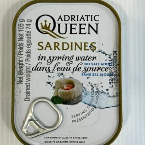 Adriatic Queen Sardines In Spring Water