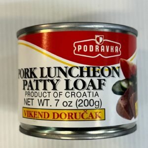Podravka Pork Luncheon Patty Loaf 200g