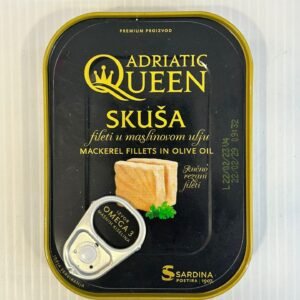 Adriatic Queen Skusa Mackerel Fillets In Olive Oil