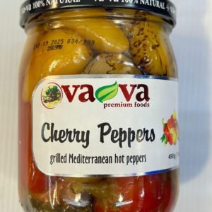 Va-Va Cherry Peppers Grilled Mediterranean Hot Peppers 490g