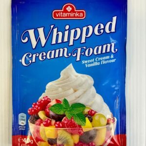 Vitaminka Whipped Cream Foam Sweet Cream & Vanilla Flavour 40g