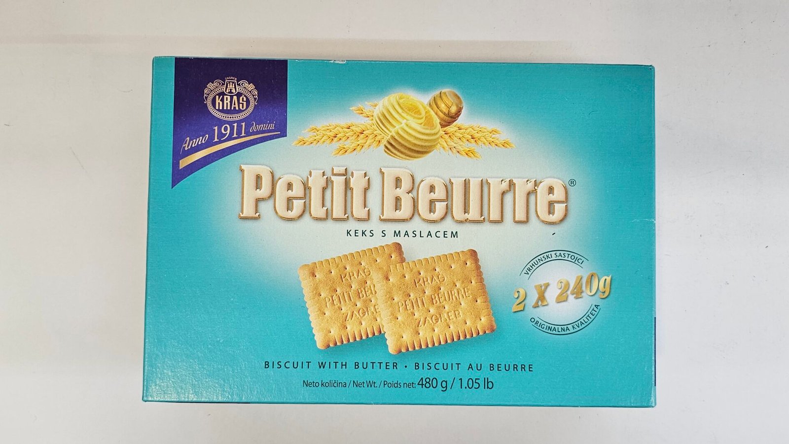 Kras Petit Beurre Biscuit With Butter 480g